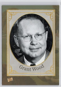 Pintura gótica americana GRANT WOOD #41 piezas del pasado edición de arte y música 2025 - Imagen 1 de 2