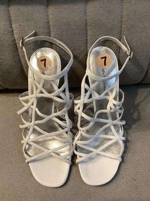 via spiga sandals Leather 7 Size White  - Image 1 of 4