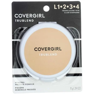 CoverGirl TruBlend Mineral Pressed Powder L1-2-3-4 Translucent Fair 0.39 oz - Picture 1 of 2