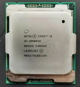 Intel Core i9-10980XE LGA-2066 CPU Processor 3.00GHz 18-Core X-Series X299 - Picture 1 of 3