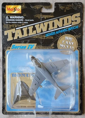 Vintage New 2000 Maisto Tailwinds Diecast U.S. Navy Grumman A-6E Intruder Sealed - Image 1 of 4