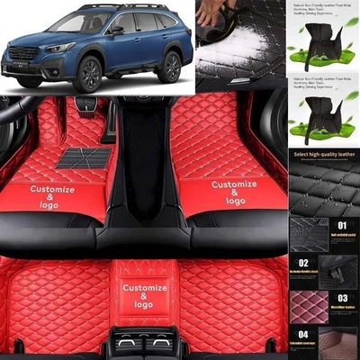 For Subaru Outback Car Floor Mats Luxury Waterproof Carpets Liners Interior Auto Foto 1 de 4