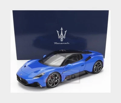 1:18 BBR Maserati Mc20 Gloss Black Roof 2020 Blu Infinito BBRHE180051E - Immagine 1 di 2