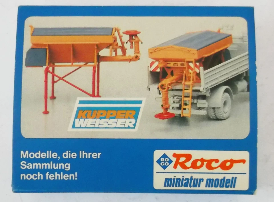 Roco HO - Gritter Sander Body Attatchment for Trucks Unimogs - 1777 - 1/87 - Image 1 of 2