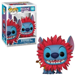 Funko Pop! Disney Stitch in Costume Stitch As Simba #1461 Vinyl Figure - Picture 1 of 1
