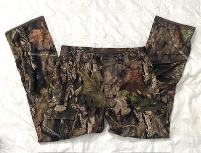 LL Bean Men's Ridge Runner Storm Hunting Pants Camo Mossy Oak  34x32 - Image 1 of 4