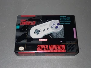 Super Nintendo Controller komplett mit Box und Anleitung. - Bild 1 von 9