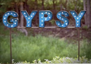 Zigeunergarten - Zigeunerfeengarten Festzelt Schild - NEU - Bild 1 von 4