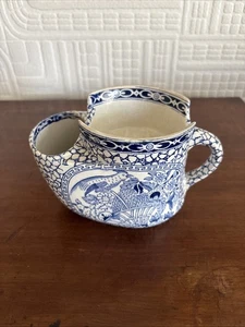 Rare William Adams Chinese Bird Shaving Mug 1913 - Picture 1 of 15