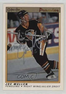 2007-08 O-Pee-Chee Buybacks Joe Mullen (1990-91 Premier) #77 Auto HOF - Picture 1 of 3