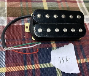 Black Stock Korea Guitar Bridge Humbucker Pickup, 13k - Picture 1 of 3