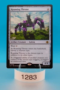 MTG Roaming Throne The Lost Caverns of Ixalan Regular #258 - Picture 1 of 2