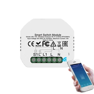 For tuya Smart Home WiFi Light Switch Module with Remote Control Capability - Picture 1 of 8