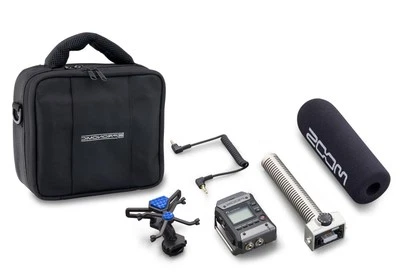 Super F1 Field Recorder mit Shotgun Mikrofon, ideal für Run-and-Gun Filmemacher - Bild 1 von 4