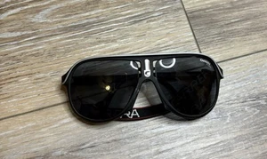 CARRERA GLACIER BLACK SPORTS WRAP 5544 90 SUNGLASSES AUSTRIA - Picture 1 of 7
