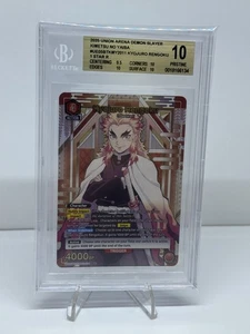 Kyojuro Rengoku (R☆) UE05BT/KMY-2-011 Demon Slayer Union Arena Beckett 10 BGS - Picture 1 of 2