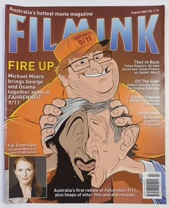 FILMINK AUGUST 2004 MICHAEL MOORE JULIANNE MOORE ROBERT DOWNEY JNR VAL KILMER VG - Bild 1 von 5