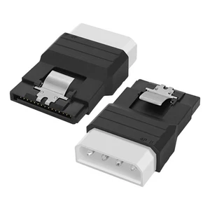 IDE auf SATA Adapter IDE 4Pin auf SATA 15Pin Stromkabel Adapter Stromwandler ... - Bild 1 von 7