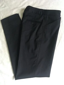 DOLCE & GABBANA Stretch Virgin Wool Black Pants IT 38 U.S. size 0 Made in Italy! - Picture 1 of 17