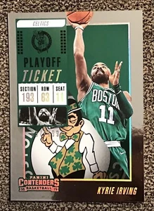 KYRIE IRVING 2018-19 Panini CONTENDERS Playoff TICKET /199 Made MVP Nets - Picture 1 of 2