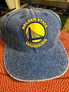 Golden State Warriors NBA Low Profile Faded Team FTD Hat Cap Basketball Bridge W