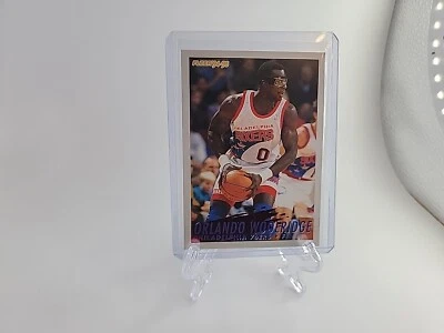 1994 Fleer Orlando Woolridge #173  Philadelphia 76ers - Image 1 of 4