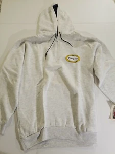 Felpa con cappuccio Columbia College Cougars vintage 1996 nos venditore campione rara nuova taglia L - Foto 1 di 12