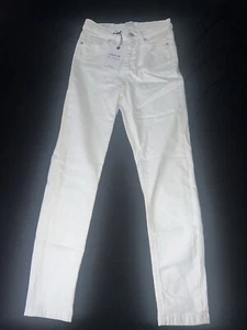 New Petite Skinny Jeans High Rise - White - UK 6 - Picture 1 of 5