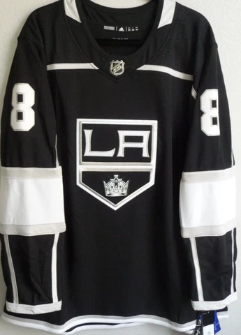 Men's Adidas LA Kings Hockey Drew Doughty #8 Authentic Jersey 54 (XL) NWT Cover