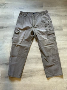 Pantalones de Carga Tácticos 511 5.11 Para Hombre Etiqueta 34x28 Gris Lona Bolsillos Sin Talla - Imagen 1 de 11