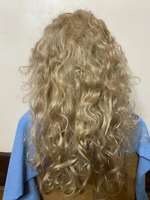 NWT ASPEN 3/4 SYNTHETIC WIG CP-20 DOUBLE PLAY COLOR 16 REVERSIBLE STRAIGHT CURLY - Image 1 of 4