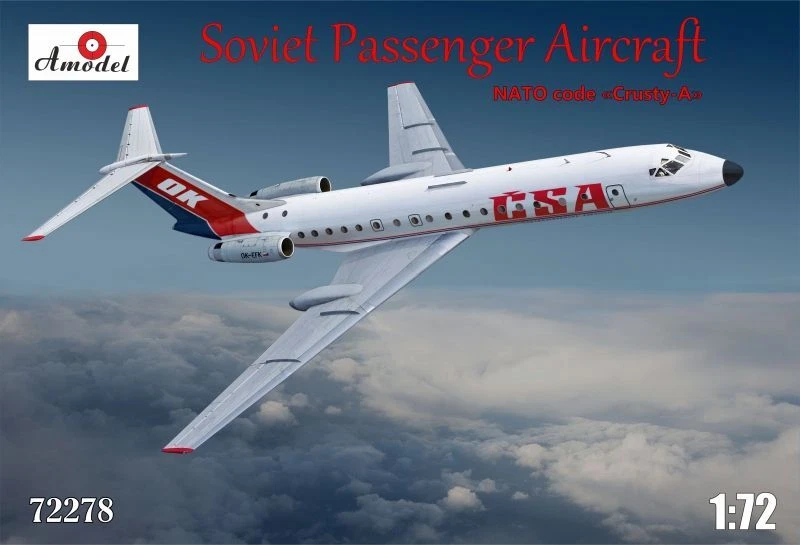 Amodel 72278 - 1:72 Tupolev Tu-134A Csa - Nuovo - Immagine 1 di 1