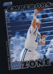 PEYTON MANNING 1999 Stadium Club Football Emperors of the Zone # E4 Colts NM-MT