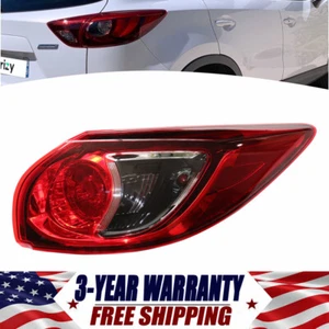 Tail Light For 2013-2016 Mazda CX-5 Passenger Side Outer Body Mounted Halogen - Picture 1 of 8