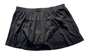 MIRACLESUIT Black Plus Size Solid Skirted Swim Bottom, US 20W - Picture 1 of 3