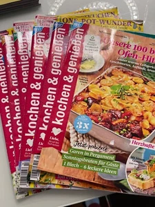 kochen & genießen Zeitschriften 7teilig neuwertig - Bild 1 von 8