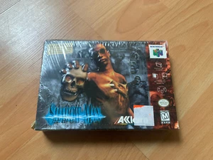 Rare Shadow Man Nintendo 64 Factory New Crushed Box Sealed N64 Game - Picture 1 of 8