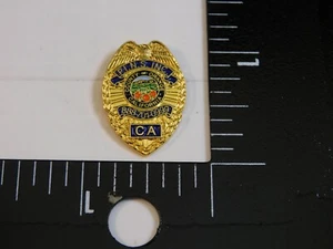 COUNTY OF ORANGE CALIFORNIA POLICE MINI BADGE P.I.N.S. INC. ADVERTISEMENT PIN - Picture 1 of 2