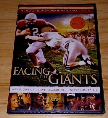 Facing The Giants DVD 2007 Collectors Edition WideScreen Movie  - Image 1 of 2