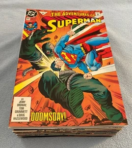 Adventures of Superman Vol 1 #497 thru #524 (1992) NEAR MINT - Picture 1 of 11