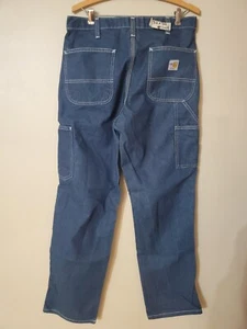 Carhartt Carpenter 32x34 Dungaree Fit Arbeitsjeans FR CAT 2 NFPA 290-83 #2006 - Bild 1 von 10