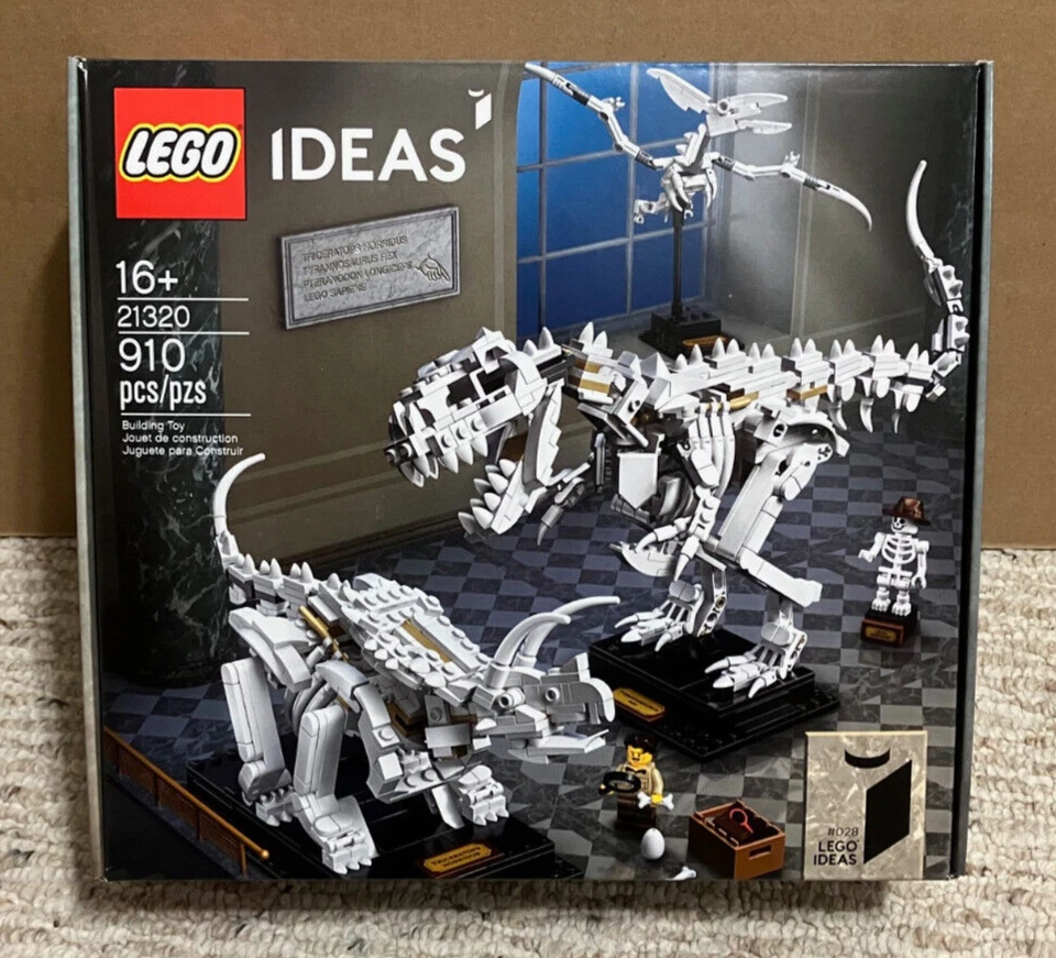 Lego 21320 Fósiles de Dinosaurios - Ideas - Esqueleto Paleontología STEM Foto 1 de 1