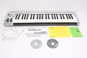 M-Audio 9900-52239-10 KeyRig49 USB Tastiera Controller MP02-00226 W/Accessori - Foto 1 di 10