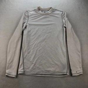 Champion Shirt Youth XL (16-18) White Mock Neck Long Sleeve Fitted* - Picture 1 of 11