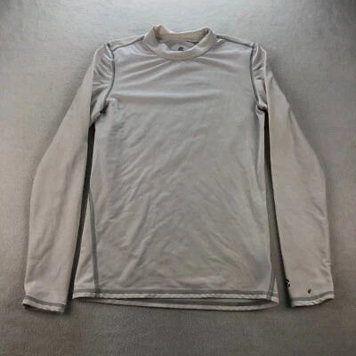 Champion Shirt Youth XL (16-18) White Mock Neck Long Sleeve Fitted* - Image 1 of 4