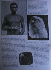 Diamond Mining Griqualand Kimberley De Beers South Africa Antique Article 1896 - Foto 1 di 6