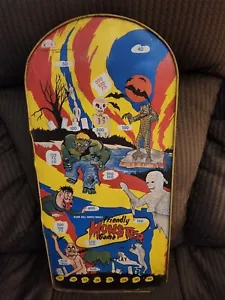 FRIENDLY MONSTER Tabletop Pinball Game 1960s Wolverine Rare Halloween Theme - Picture 1 of 2