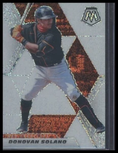2021 Panini Mosaic #152 Donovan Solano White Sparkle Prizm - Picture 1 of 2