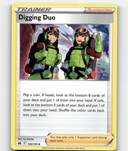Pokemon Digging Duo 126/159 Crown Zenith Uncommon - Picture 1 of 1