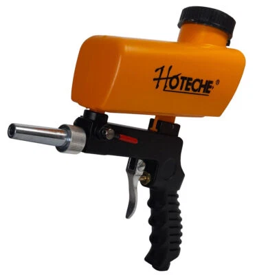 HOTECHE PISTOLA SABBIATRICE PNEUMATICA CON SERBATOIO CON UGELLO 1/4" serbatoio 750ML